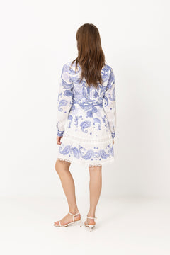 Eilish Short Dress - Navy
