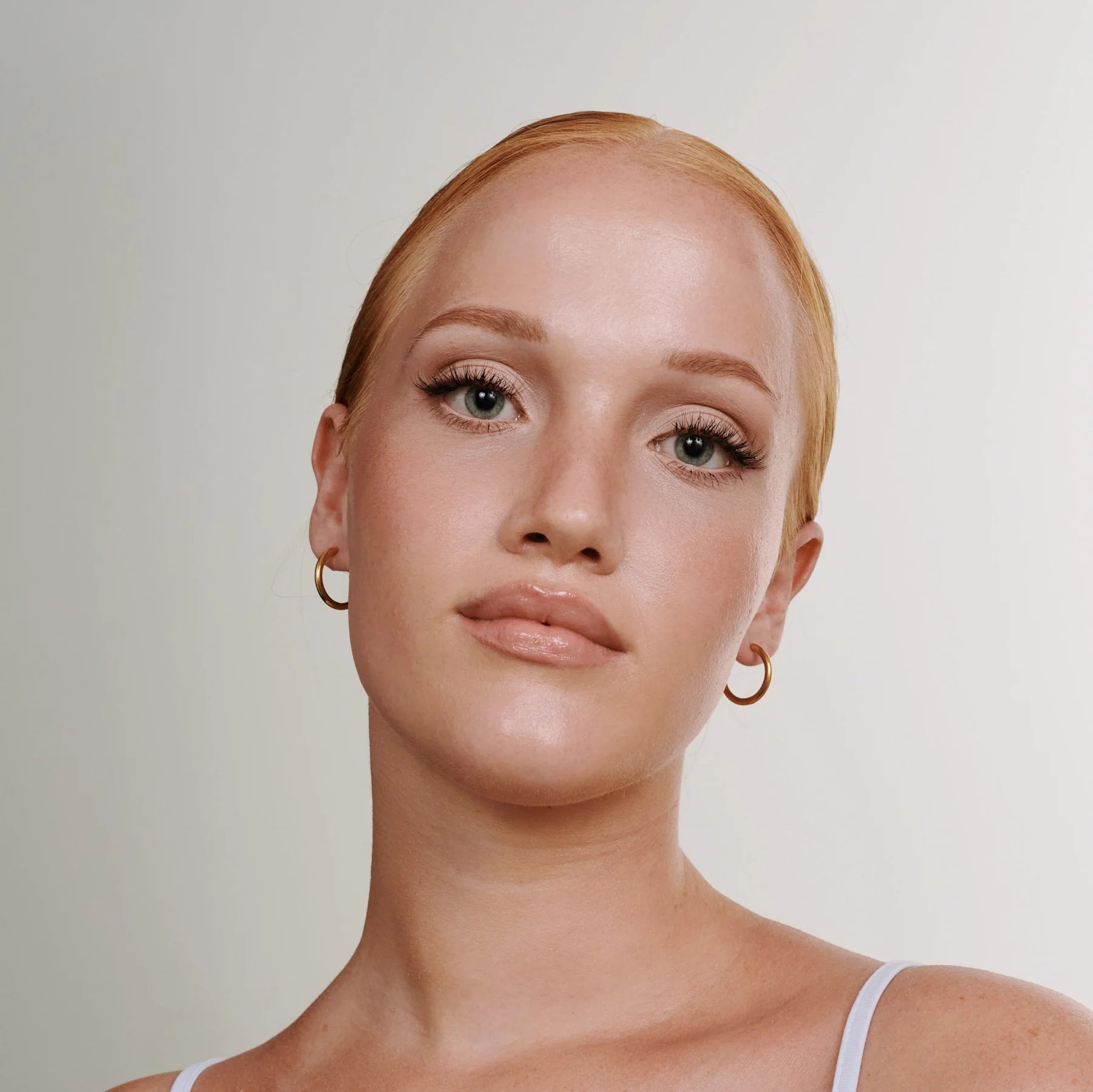 Hollie Hoop Earrings 21mm - Gold