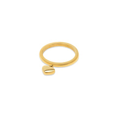 Iselin Heart Ring - Gold