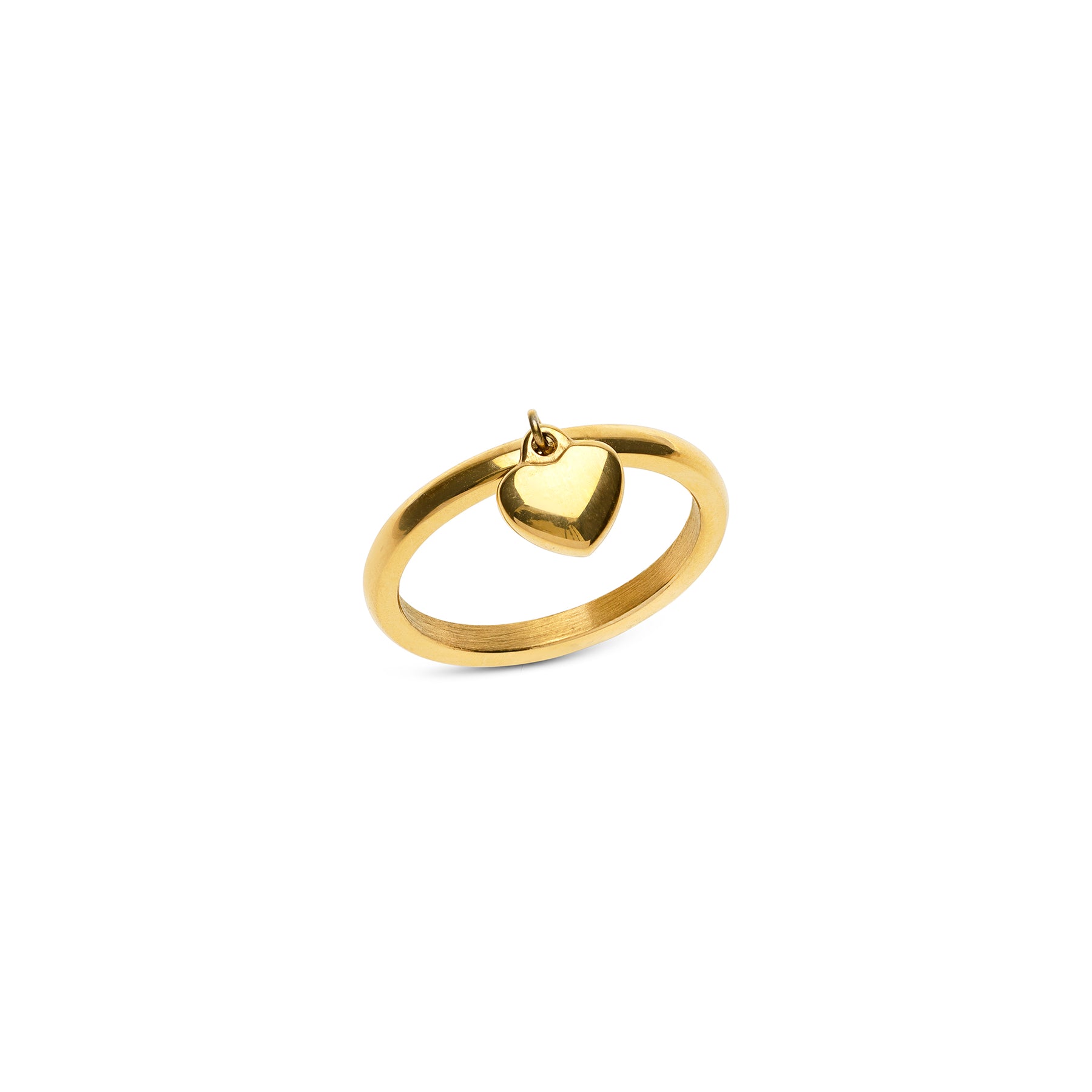 Iselin Heart Ring - Gold