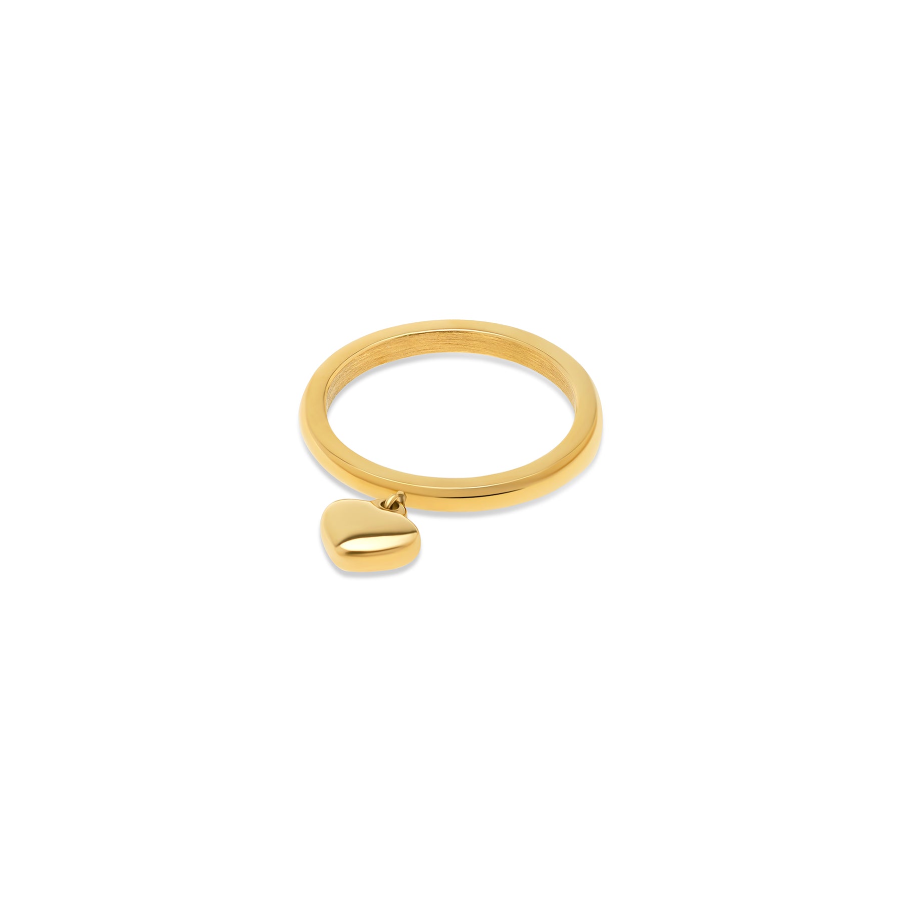 Iselin Heart Ring - Gold