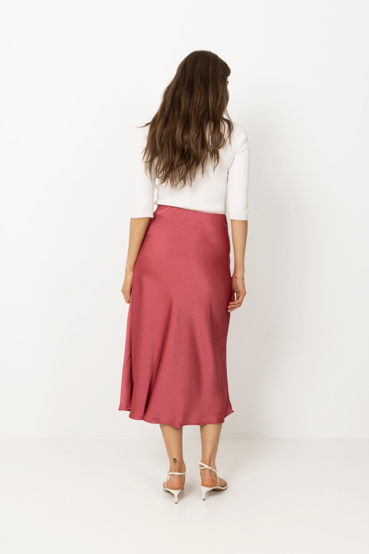 Bovary Skirt - Cherry Pink