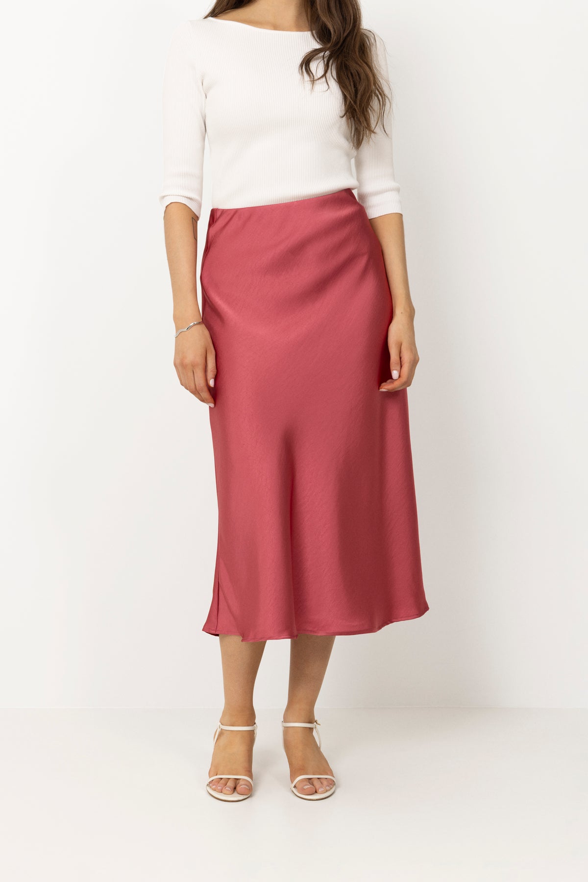 Bovary Skirt - Cherry Pink