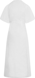 Illana Poplin Dress - White