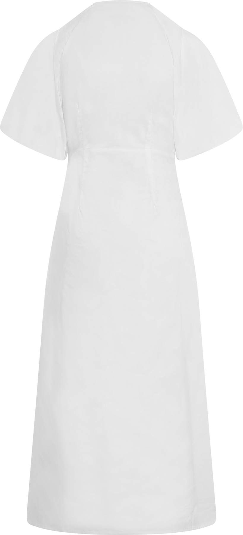 Illana Poplin Dress - White