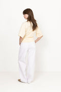 Asha Boxy Tee - Butter Yellow