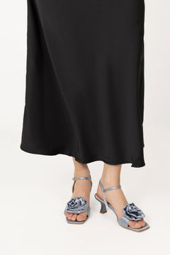 Helma Rose - Light Blue Satin