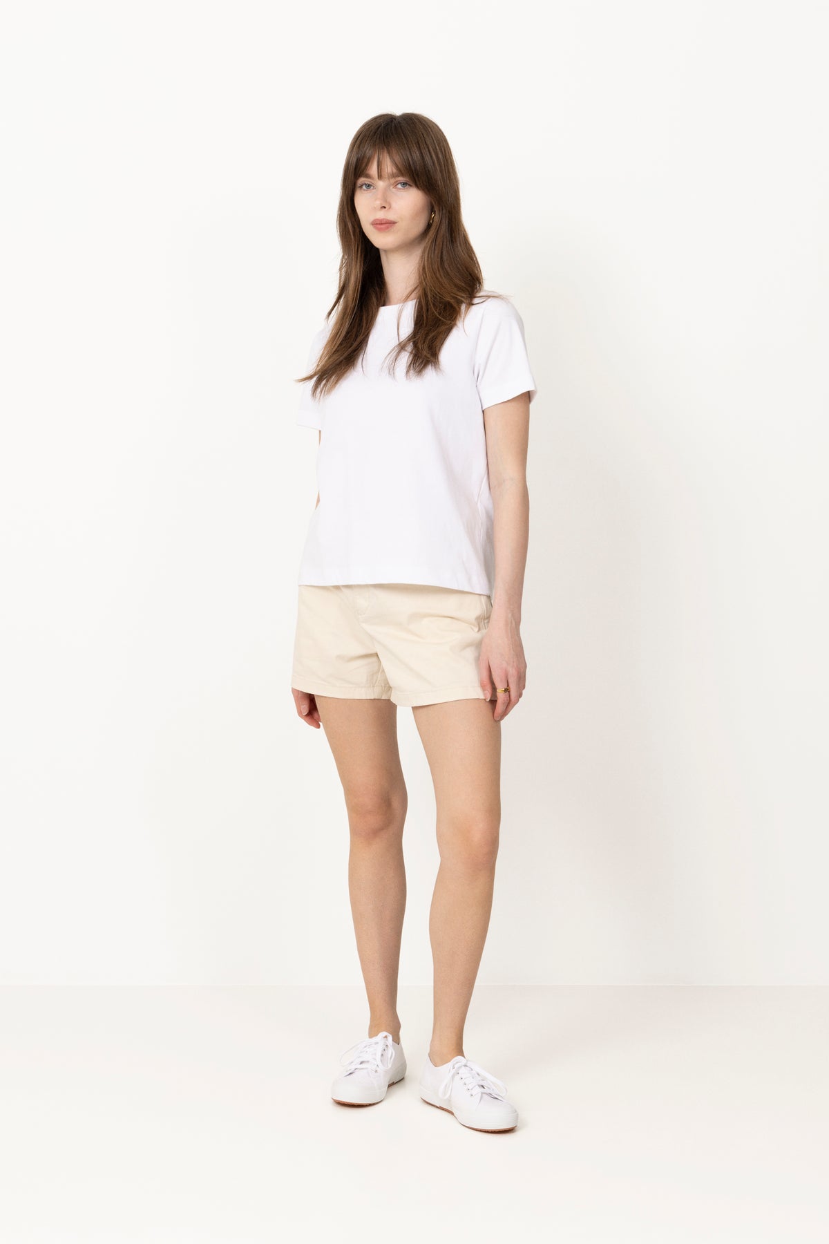 Amalfi Shorts 4" - Cream