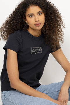 The Perfect Tee - Batwing Iridescent Rhine