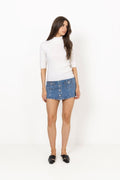 Button Front Skort - Work For It