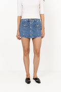 Button Front Skort - Work For It
