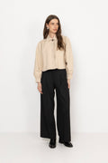 Thale Short A-Shape Jacket - Light Beige