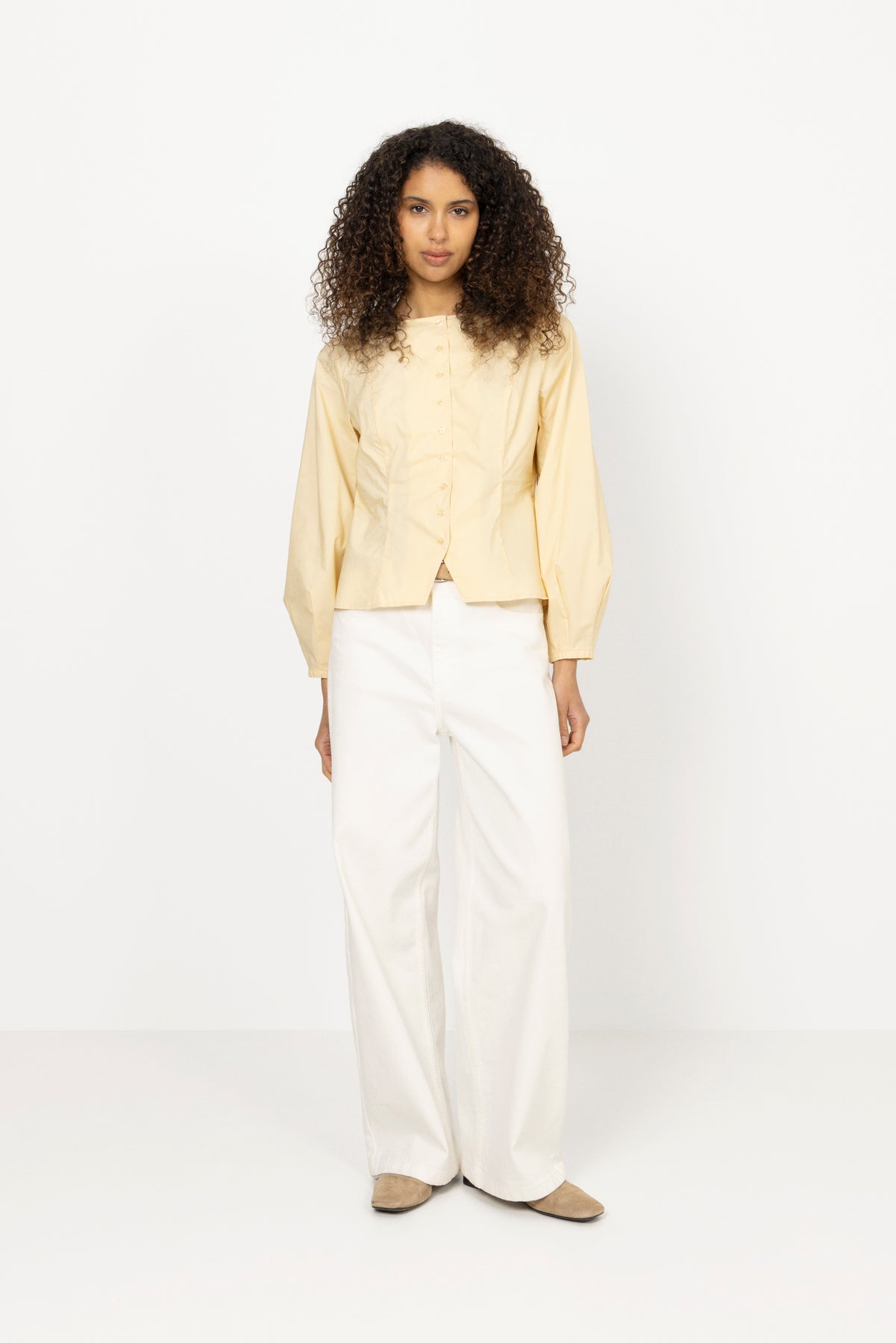 Leloiw Fitted Shirt - Chamomile