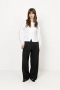 Leloiw Fitted Shirt - Pure White