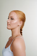 Oline Crystal Hoop Earrings - Gold