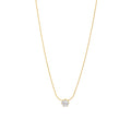 Lynne Crystal Necklace - Gold
