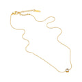 Lynne Crystal Necklace - Gold
