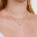 Lynne Crystal Necklace - Gold
