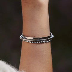 Selma Sleek Bracelet - Silver