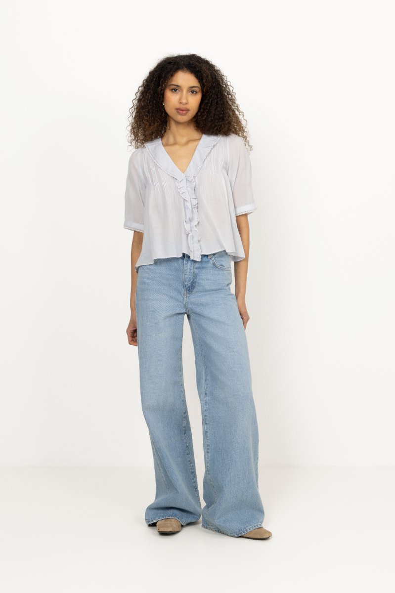 Elliot Shortsleeve - Dusty Blue