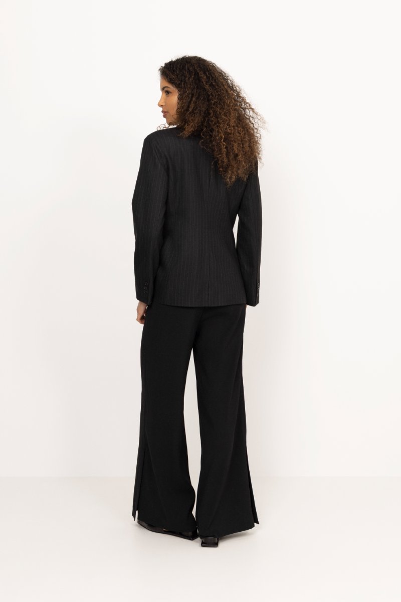 Francis Pinstripe - Black