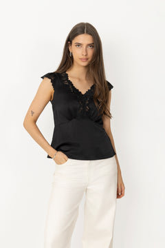 Piazza Top - Black