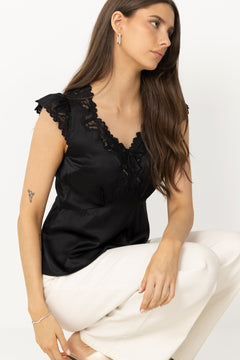 Piazza Top - Black
