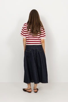 Ros T-Shirt - Red/Navy