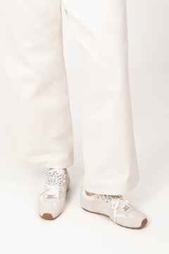 Asiel - White Suede