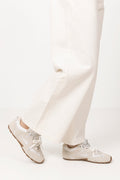 Asiel - White Suede