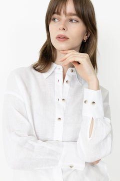 3464 Peppa Shirt B - Pure White