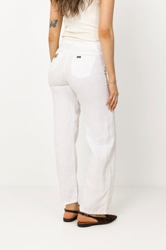 Culotte - Linen Summer - White
