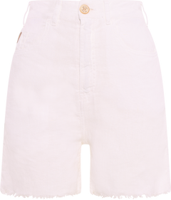 Maya Short Z - Linen Summer - White
