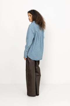 Lily - Wilson Overshirt - Piedra Wash