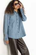 Lily - Wilson Overshirt - Piedra Wash