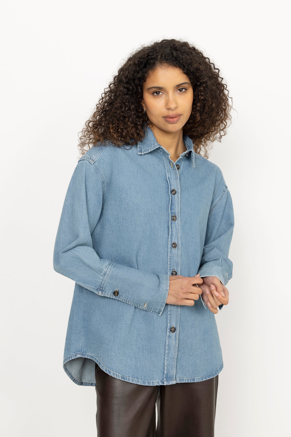 Lily - Wilson Overshirt - Piedra Wash