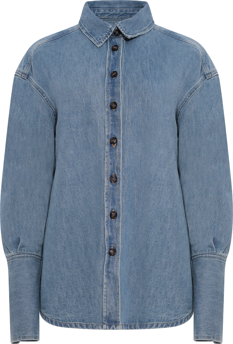 Lily - Wilson Overshirt - Piedra Wash