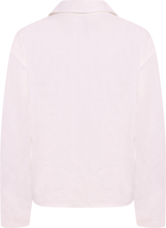 Pia - Linen Shirt - White