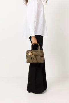 The Small Bauletto - Olive