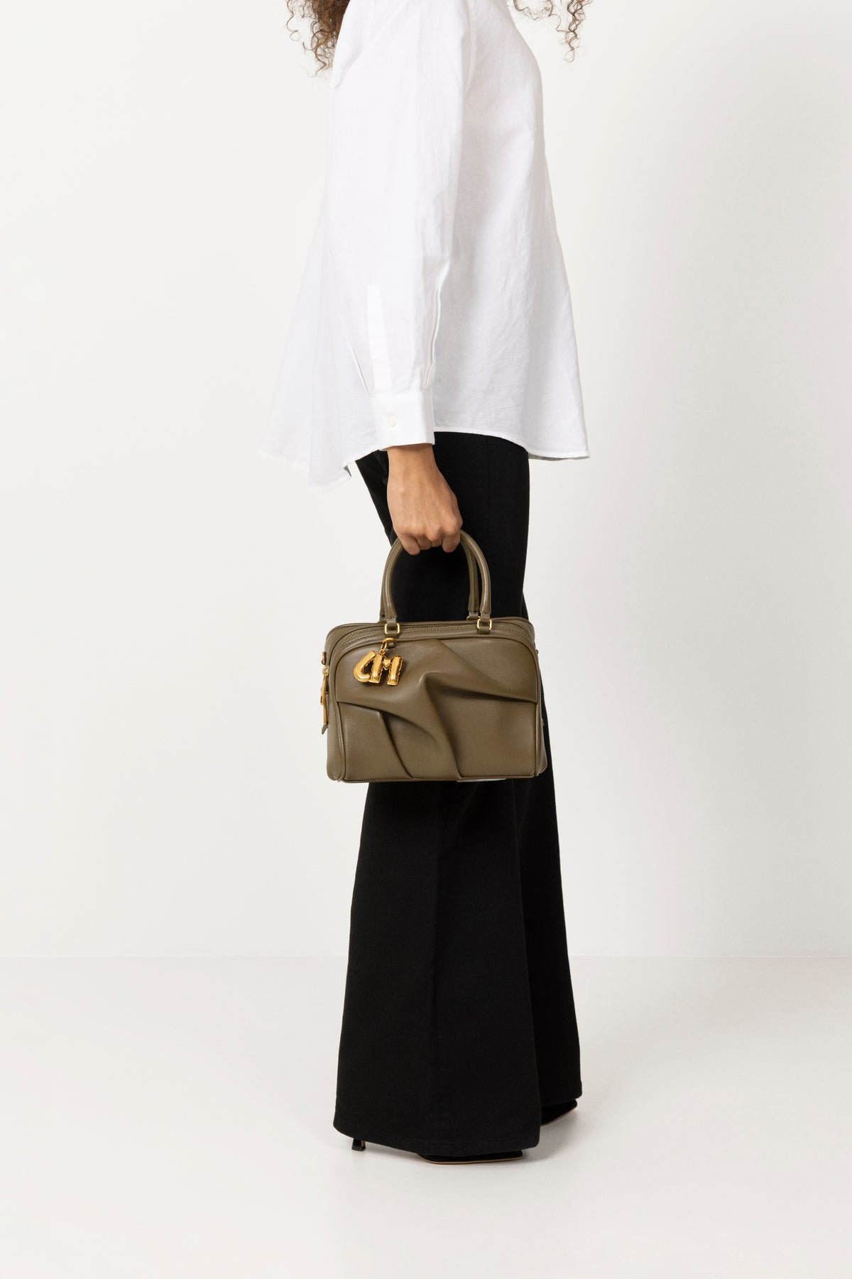The Small Bauletto - Olive