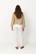 Nilo Faux Suede Jacket - Sand