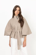 Zanna Trench Cape - Sand