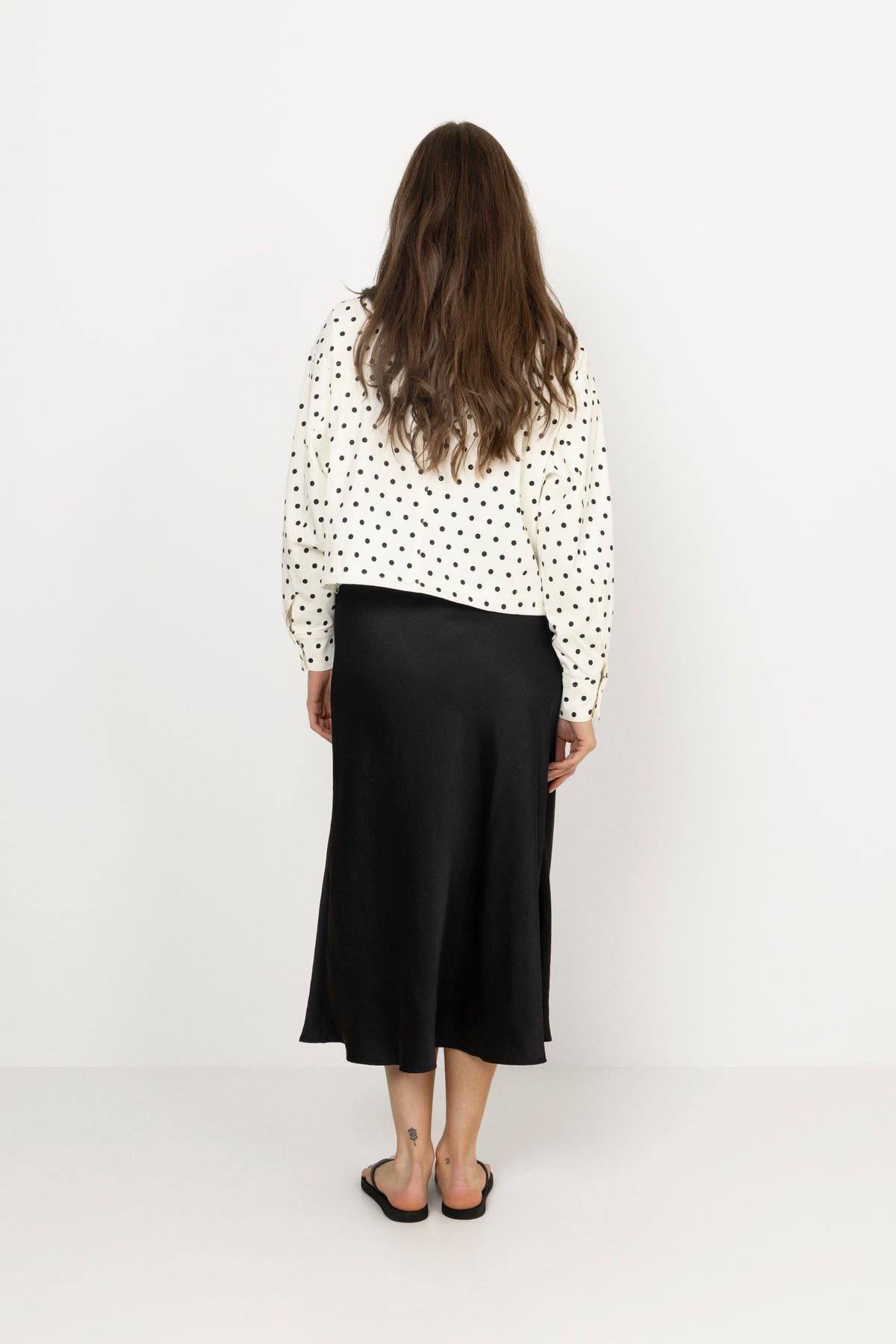 Callisa Dot Jacket - White