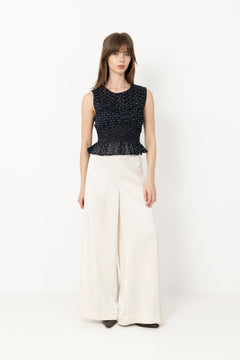 Tiril Dot Top - Black