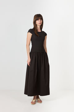 Tuscany Dress - Chocolate Brown