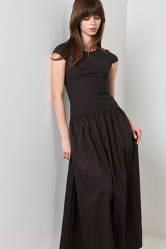 Tuscany Dress - Chocolate Brown