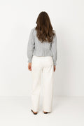 Petrine Stripe Blouse - Blue