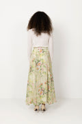 Organza Maxi Skirt - Watercolour Dreams