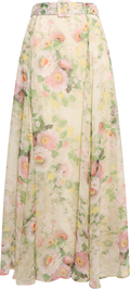 Organza Maxi Skirt - Watercolour Dreams