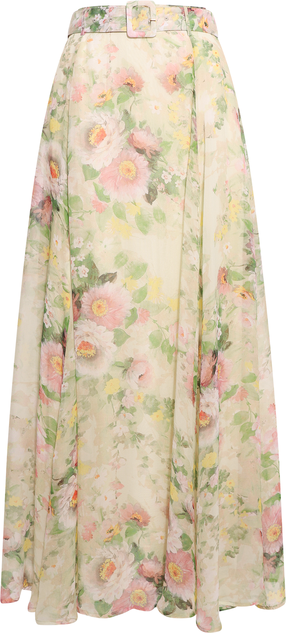 Organza Maxi Skirt - Watercolour Dreams